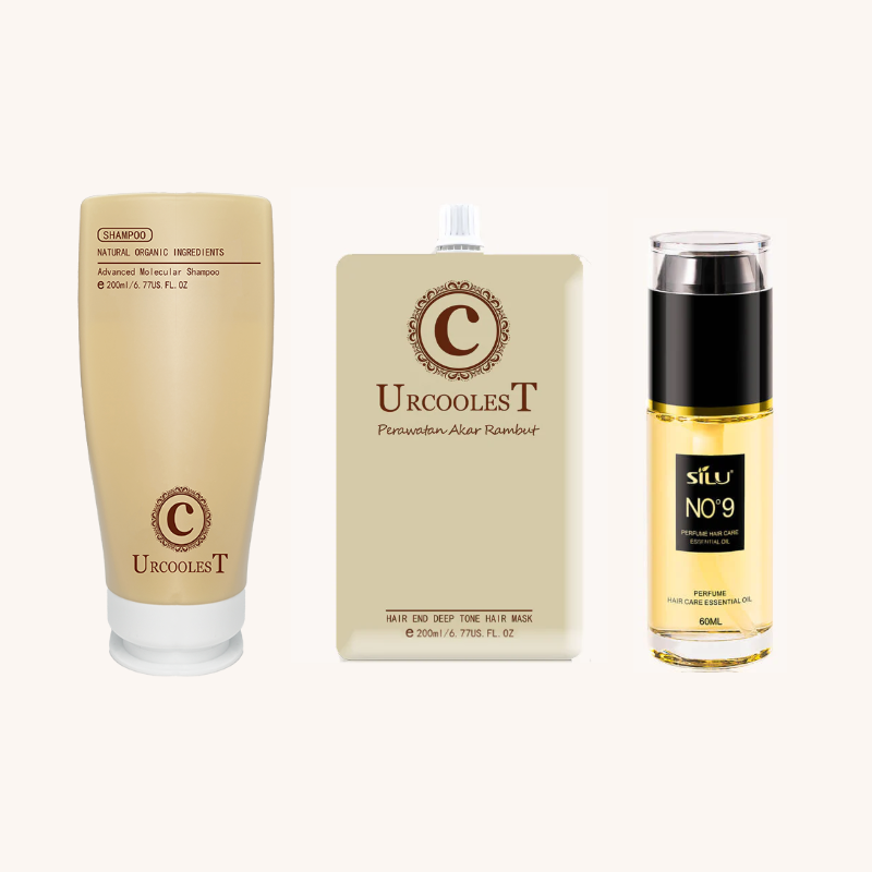 UrCoolest - Hair Mask & Hair Oil & New Shampoo Set