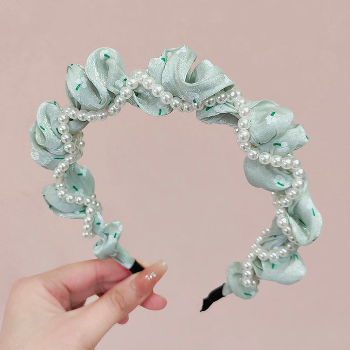 Flower Pearl Hairband