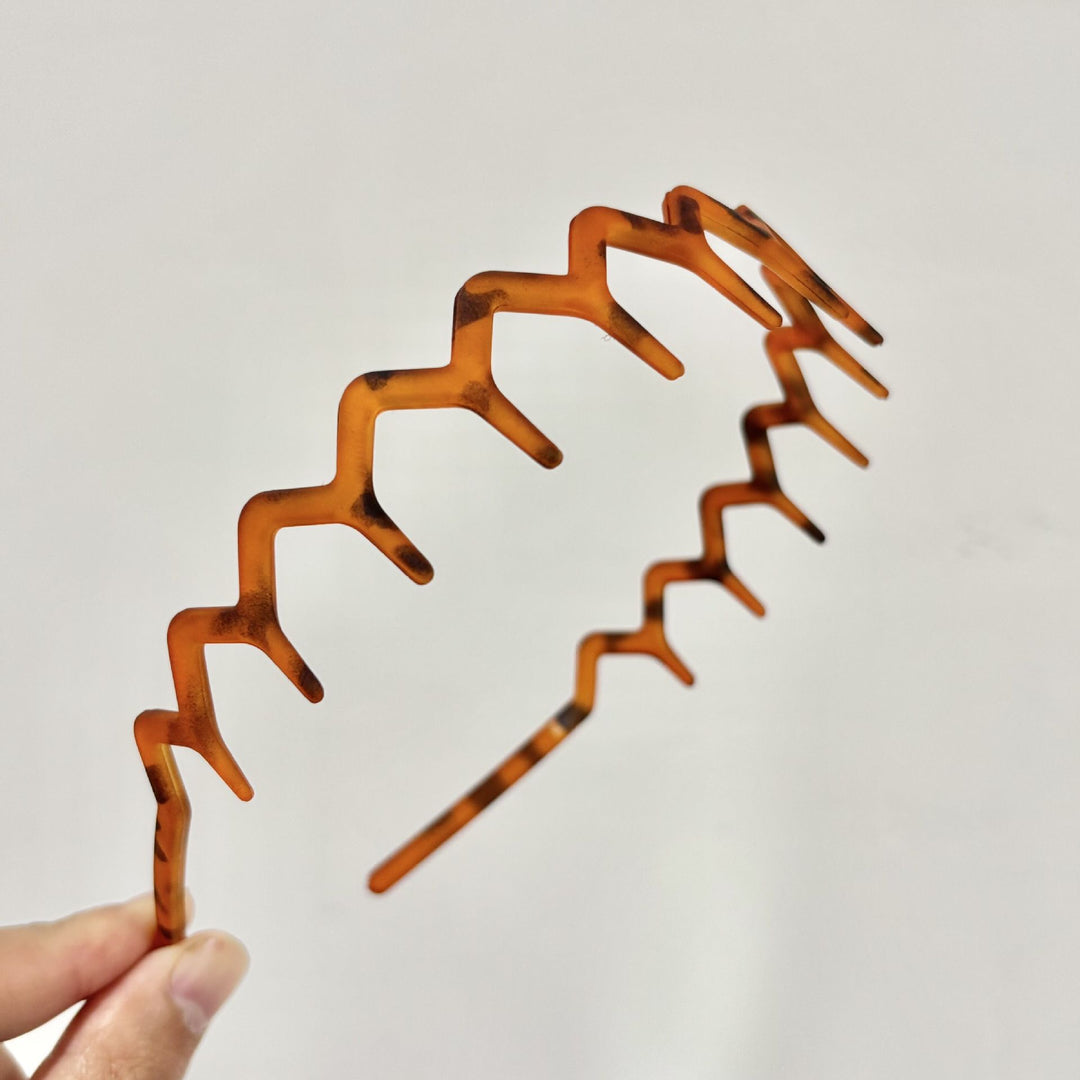 Hollow-out woven headband/bangs hair clip