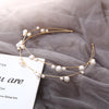 Double Row Pearl Hairband