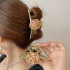 French Rose Hair Clip