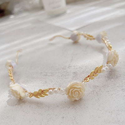 Bellflower Pearl Hairband