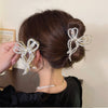 Fairy Bow Pearl Hair Clip