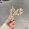 Tulip Diamond Pearl Hair Clip