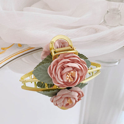 French Rose Hair Clip