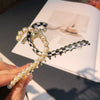 Pearl Cross Hair Clip