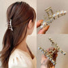 Moon Planet Pearl Hair Clip