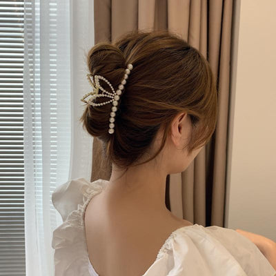 Pearl Rabbit Ears Hair Clip