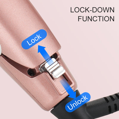 2 In 1 Cylindrical Curling Iron Straight Hair Splint Device